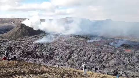 Volcanoes & Folklore from the eruption in Iceland