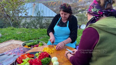 Grandma's Favorite Flatbread and Trout Recipe_ Quick & Easy Homemade Lavash!