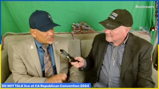 DO NOT TALK Live at CA Republican Convention 2024 with BENITO BERNAL