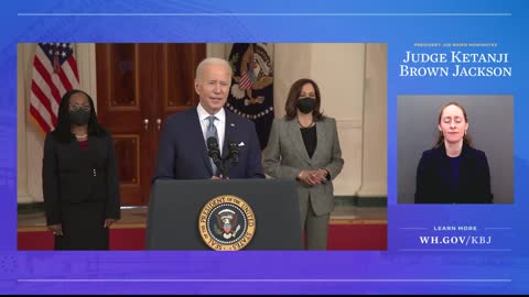 Biden gives remarks on supreme court pick