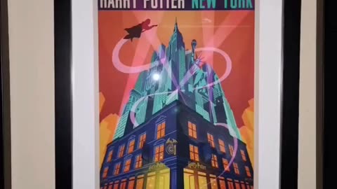 My Harry Potter MinaLima Print Collection #harrypotter #wizardingworld #minalima