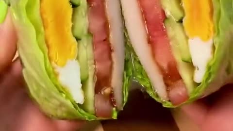 Lettuce sandwich