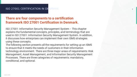 Benefits of ISO 27001 Certification in Denmark