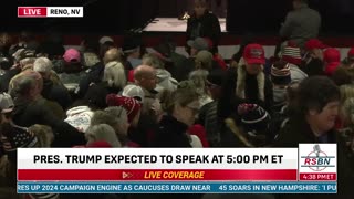 FULL EVENT: President Trump holds a Commit to Caucus Rally in Reno, Nevada - 12/17/23
