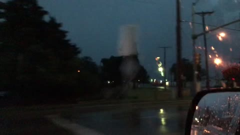 Lightening DOES strike twice! Slowed down for viewing.