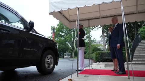 Warm welcome at the white house PM Modi