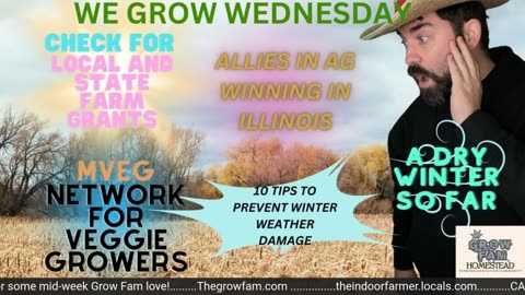 We Grow Wednesday! Sustainable, Organic and Educational Entertainment