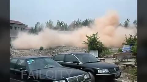 Building Demolition Part4 explosion videos compilation