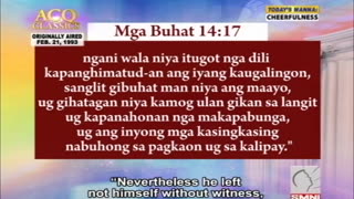 Practice Living Life Cheerfully by Pastor Apollo C. Quiboloy