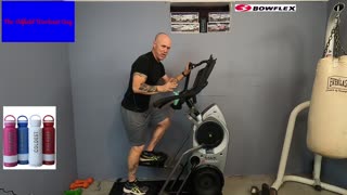 Bowflex Max Trainer Warmup, Heavy bag Intro Workout