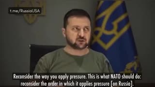 NEW Zelensky just asked NATO to start a Nuclear War with Russia. This is fucking INSANE!. War Lord Zelensky now dictating NATO to start Nuke war with preemptive strike. He has Biden and the rest of them by the balls with something Zelensky demanding his b