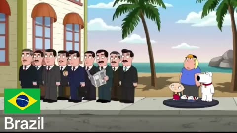 Family Guy making fun of family guy