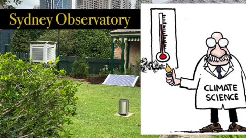Sydney Messstation Temperatur Messung