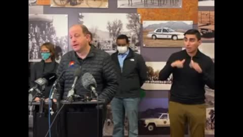 Gov. Jared Polis, Colorado Officials Give Update On Wildfires In Boulder County