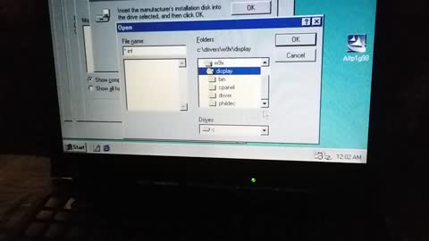 Windows 98 on my IBM ThinkPad T41 (Part 1)
