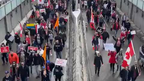Live - Calgary protests pt.2