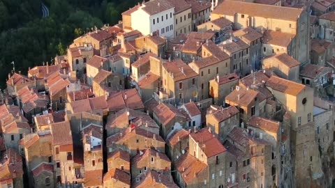 Pitigliano is an ancient city in the Tuscany region of Italy