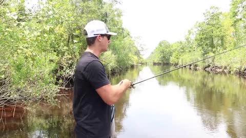 Bass fishing