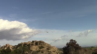 Night Timber RC Planes flying at the Old Spahn Movie Ranch Location