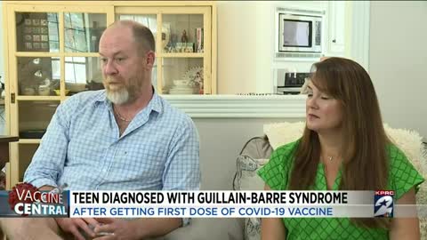 Wyatt McGlaun: Healthy Teen Diagnosed With Guillain-Barre Syndrome After First COVID-19 “Vaccine”