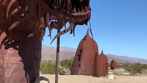 Anza Borrego Serpent or Dragon sculpture