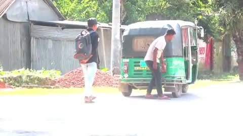 Update Viral Tyre Puncture Prank With Popping Balloons