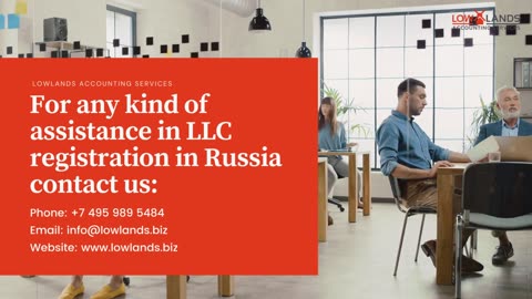 What are the steps involved in the LLC registration process in Russia?