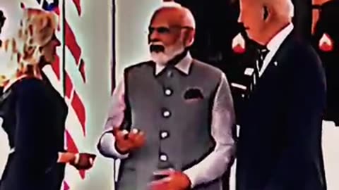 Indian prime-minister Modi ji video with trump