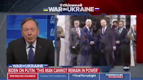 Former CIA Director David Petraeus says the city of Mariupol is a bit of a Ukrainian Alamo.”