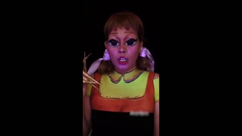 Makeup artist transforms herself into Squid Games' red light, green light doll