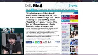 FBI Warns Of DIRTY BOMB Attack Amid Calls For Civil War But IGNORE Leftists ADMITTING To Violence