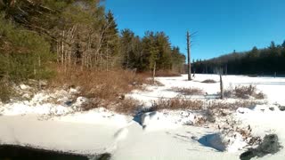 Wapack Winter Morning [Frozen Lake]- UpNorth Trail Gems