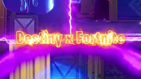 Destiny 2 x Fortnite 😱 TYSM