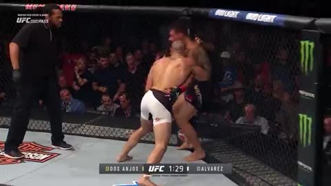 Eddie Alvarez vs Rafael Dos Anjos Full Fight