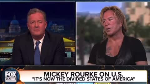 Trump-hating Mickey Rourke says the Secret Service paid him a visit