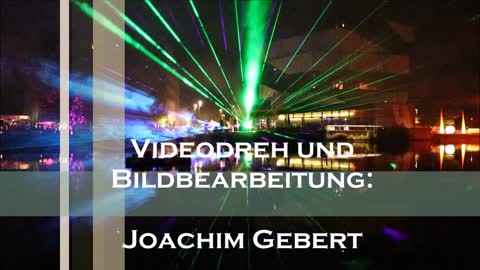 Lasershow auf dem Lichterfest in Heilbronn am 26.06.2022