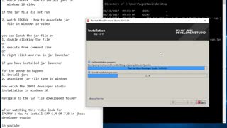 IPGraySpace: How to download and install jboss developer studio part 1