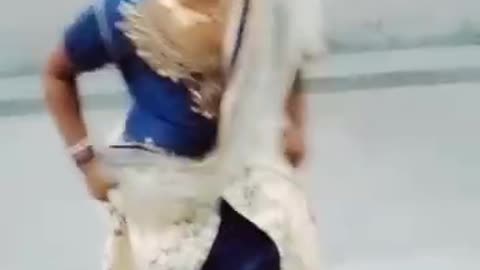 My Indian Friend Daughter Dance On Rain