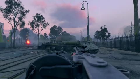 Enlisted | Fallschirmjäger destroyed a enemy tank from behind with a anti-tank explosive pack !