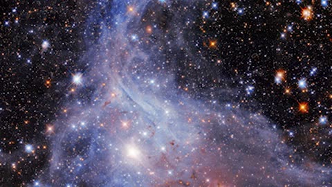 Explore N44 Superbubble: Hubble's Cosmic Masterpiece