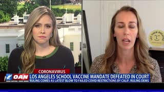 L.A. County Judge rules LAUSD can't enforce COVID vaccine mandate for students age 12+