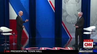 Joe Biden Caught Spewing MASSIVE Lie During CNN Town Hall