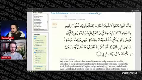 PROOF The Quran Is From Allah LIVE REACTION | Apostate PRophet | David Wood