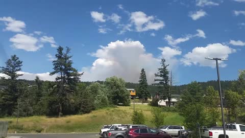 Williams Lake Wild Fires Reception Center July 15, 2017