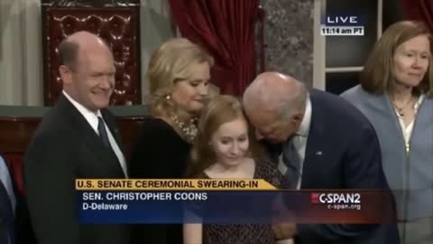 Joe Biden Sniffing Kids