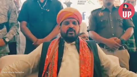 रामदेव पर बरसे BJP सांसद ब्रजभूषण सिंह, बोले- रामदेव 'मिलावट' करने वालों का राजा है! #viral
