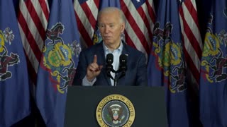 Biden attempts to spread debunked misinformation.