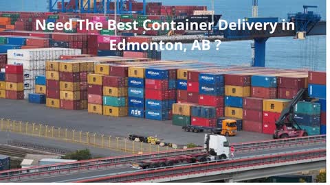 Metropolitan Logistics Company - Container Delivery in Edmonton, AB