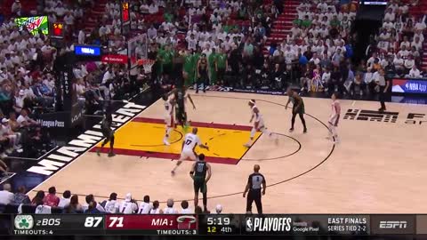 Celtics vs. Heat - Turning defense into offense