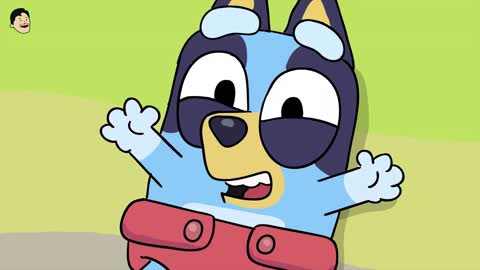 BLUEY IS SO CUTE,WHEN SHE WAS A BABY ( DRAWING ) Disney Junior Doodles